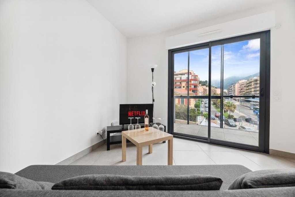 Apartament Le Cap Riviera - Centre- Parking Prive - Climatisation Mentona Zewnętrze zdjęcie